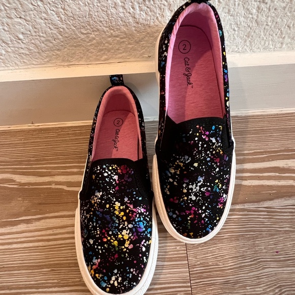 Cat & Jack girls slip on shoe 2 PAIR! Never worn - Picture 5 of 8